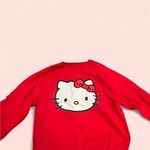 Sanrio Hello Kitty Red Long Sleeve Tee